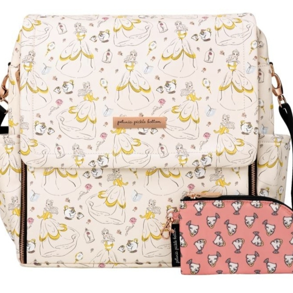 Petunia Pickle Bottom Cream and Yellow Baby Bag Set